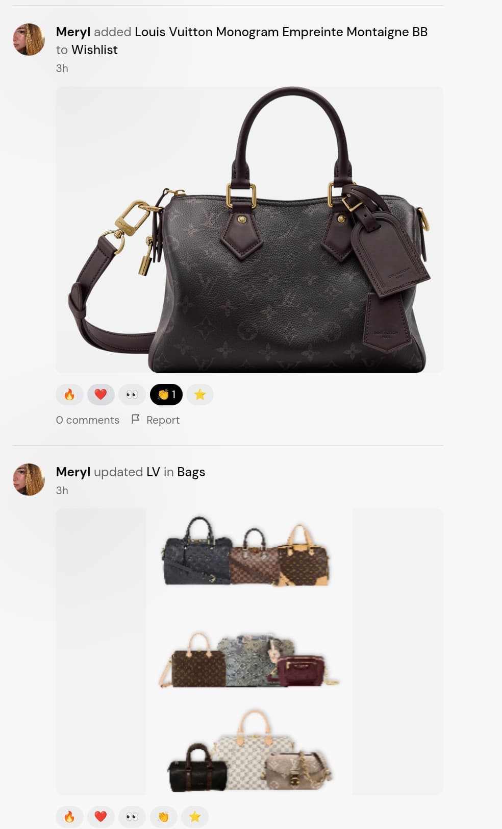 Social feed